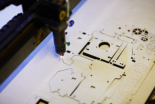 Laserschneiden bei WECUBEX