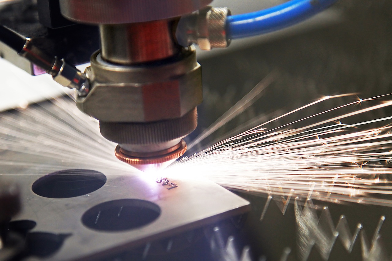 Laserschneiden Stahl